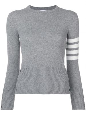 Suéter de cachemir Thom Browne gris
