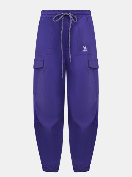 Спортивные штаны Twinset Actitude фиолетовые