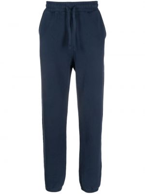 Pantaloni di cotone Mc2 Saint Barth blu