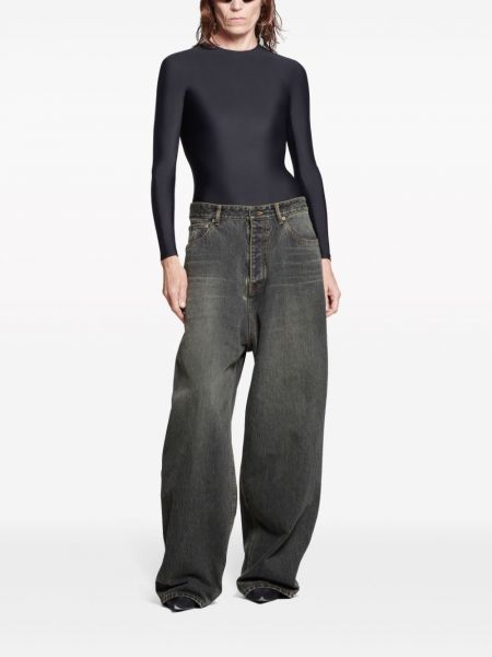 Low waist jeans ausgestellt Balenciaga