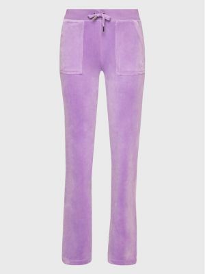 Sportinės kelnes Juicy Couture violetinė