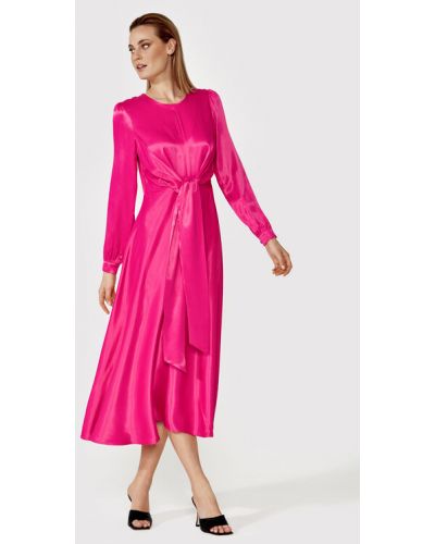Simple Hétköznapi ruha SUD072 Rózsaszín Regular Fit