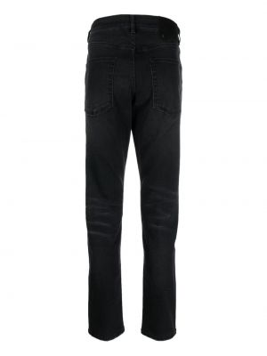 Slim fit skinny jeans aus baumwoll Salvatore Santoro schwarz