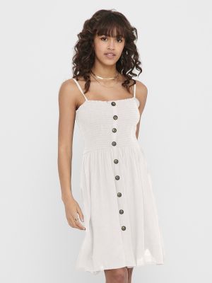 Mini vestido Only blanco