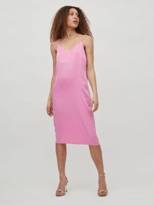 Базова сукня Vila, рожева