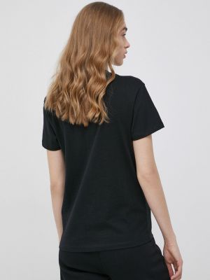 Bavlněné tričko Karl Kani černé