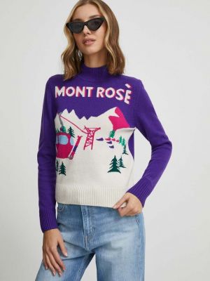 Фиолетовый свитер Mc2 Saint Barth