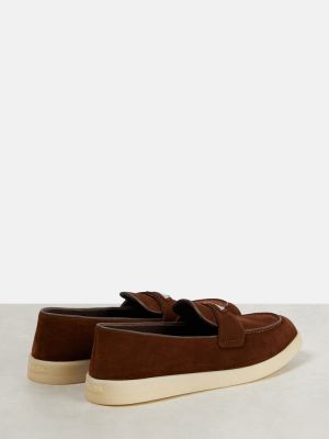 Seemisnahksed loafer-kingad Prada