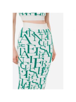 Falda de tubo Elisabetta Franchi verde