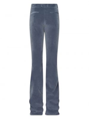 Pantalon en velours slim Frame bleu