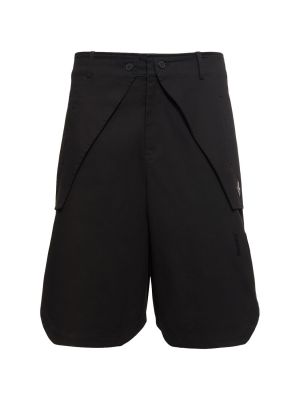 Shorts cargo en coton A-cold-wall* noir