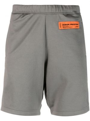 Shorts de sport Heron Preston gris