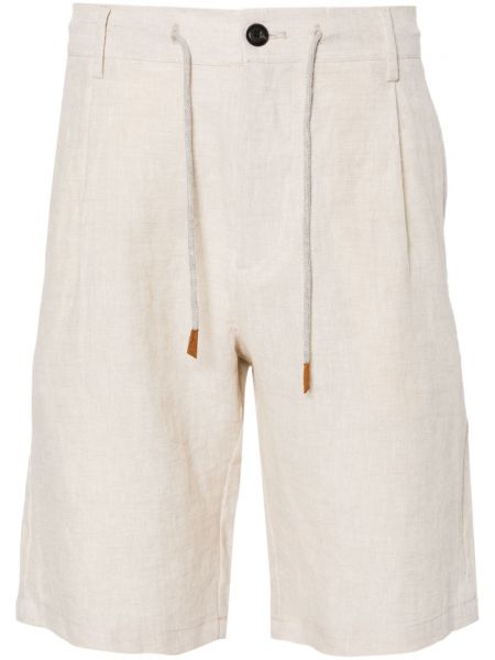 Pantalon chino en lin Eleventy beige