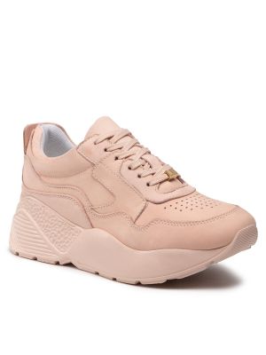 Sneakersy Eva Longoria różowe