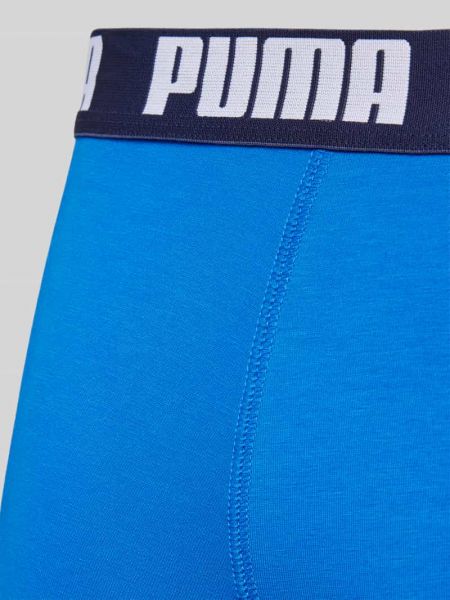 Bokserki slim fit Puma niebieskie