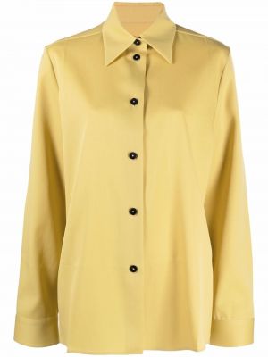 Blusa con botones Jil Sander amarillo