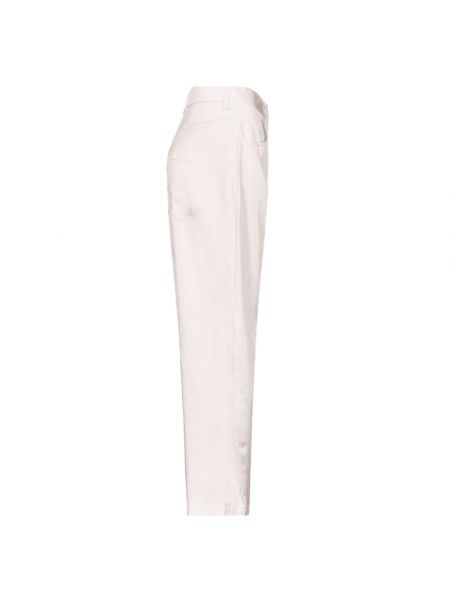 Pantalones cortos de raso de algodón Pinko blanco