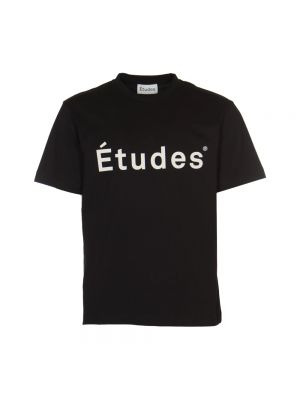 Czarna koszulka Etudes