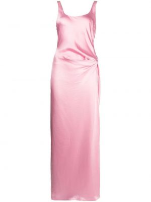 Вечернее платье без рукавов Anna Quan, розовое