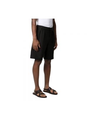 Pantalones cortos Saint Laurent negro