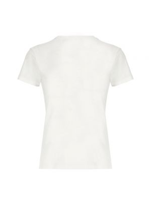 Camiseta con bordado de algodón Ralph Lauren blanco
