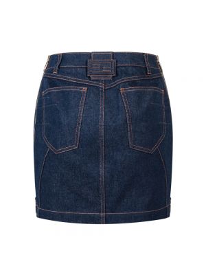 Spódnica jeansowa Fendi niebieska