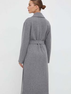 Oversized vlněný kabát Marella šedý