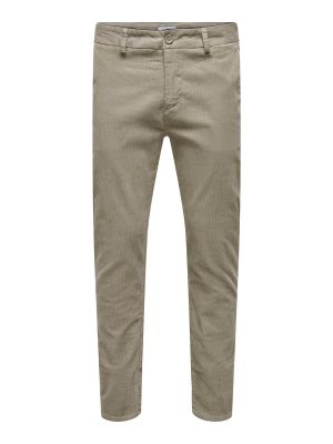 Nohavice Only & Sons khaki