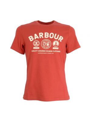 Koszulka Barbour czerwona