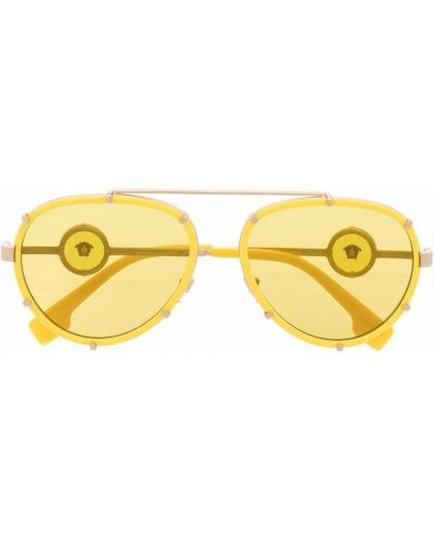 Авиаторы солнцезащитные очки Versace Eyewear