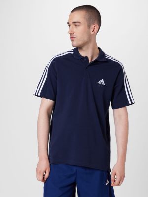 Тениска с копчета Adidas Sportswear бяло
