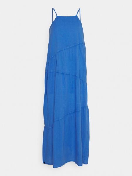 Sukienka długa Denham niebieska