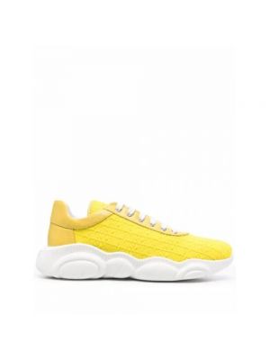 Sneakersy Moschino żółte