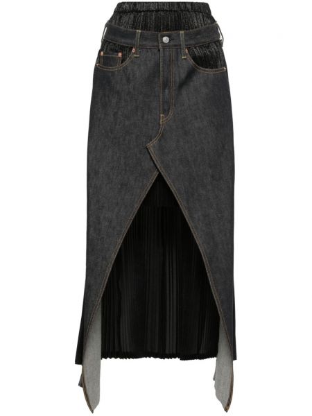Asymetrická džínsová sukňa Junya Watanabe