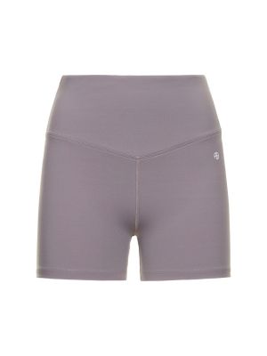 Jersey kratke hlače Anine Bing vijolična