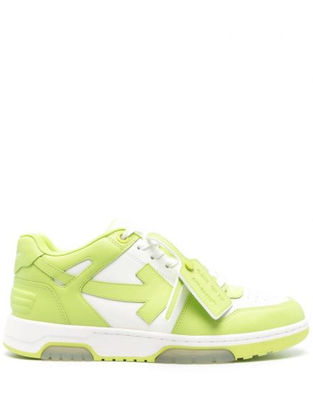 Business leder sneaker Off-white