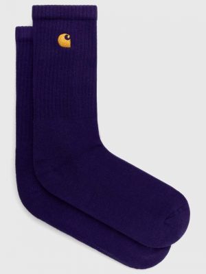 Ponožky Carhartt Wip fialové