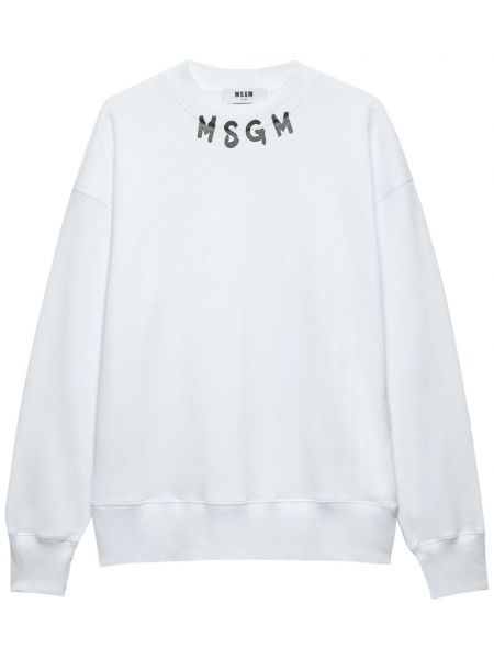 Sweatshirt Msgm hvid