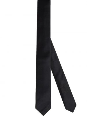 Копринена вратовръзка Gucci черно