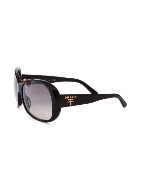 Oversize gradienta krāsas saulesbrilles Prada Pre-owned melns