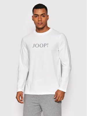 Тениска с дълъг ръкав с дълъг ръкав Joop! бяло