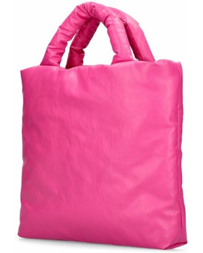 Памучни шопинг чанта Kassl Editions розово