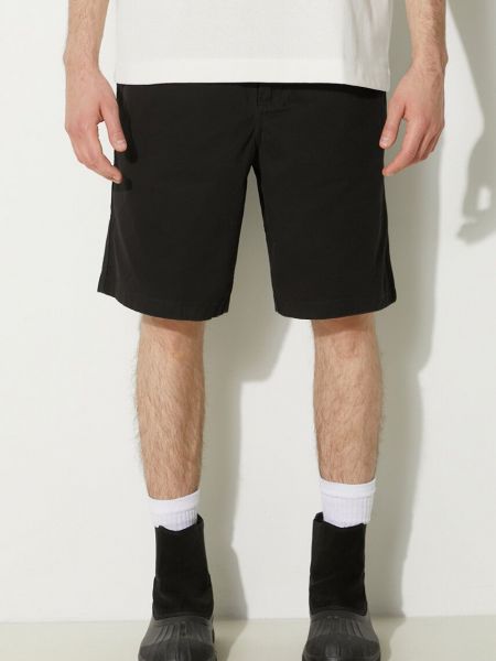 Pamučne kratke hlače od tkanine za plažu Thisisneverthat crna
