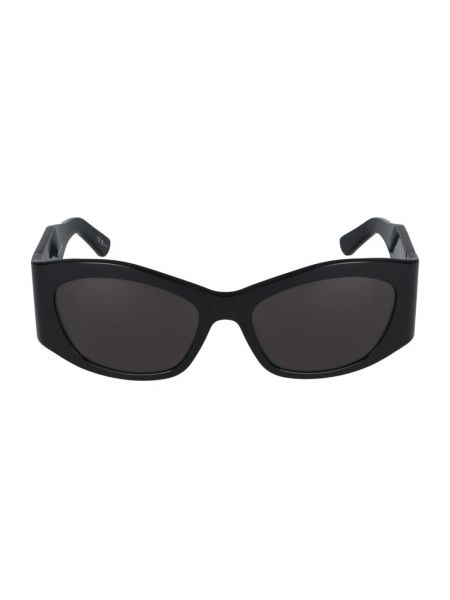 Retro sonnenbrille Balenciaga schwarz