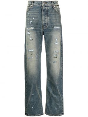 Obnosené džínsy s rovným strihom Rhude