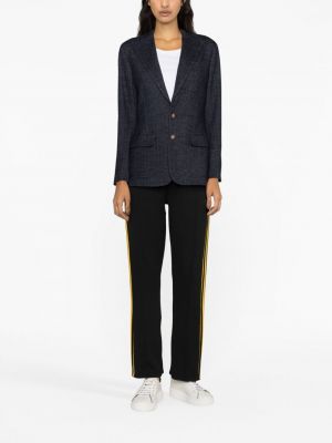 Spodnie bawełniane w jodełkę z kaszmiru Polo Ralph Lauren