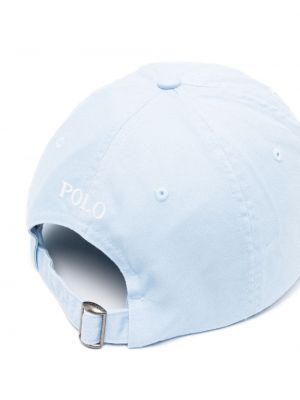 Medvilninis siuvinėtas kepurė su snapeliu Polo Ralph Lauren