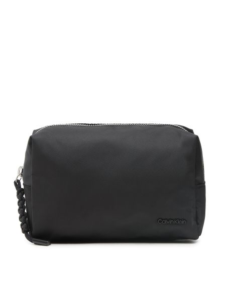 Найлонови чанта за козметика Calvin Klein черно
