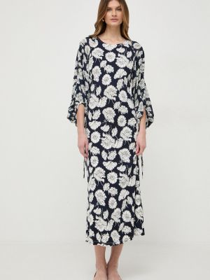 Rochie lunga Weekend Max Mara albastru