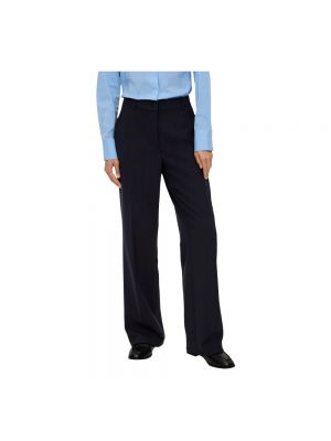Pantalones de viscosa S.oliver azul